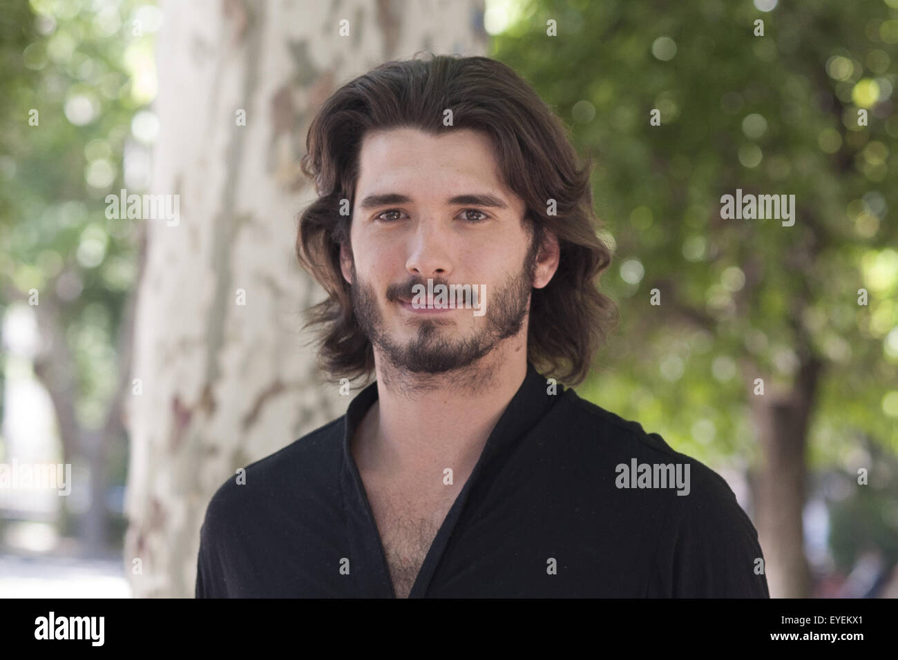 Killing time' photocall at the Square of Spain in Madrid Featuring