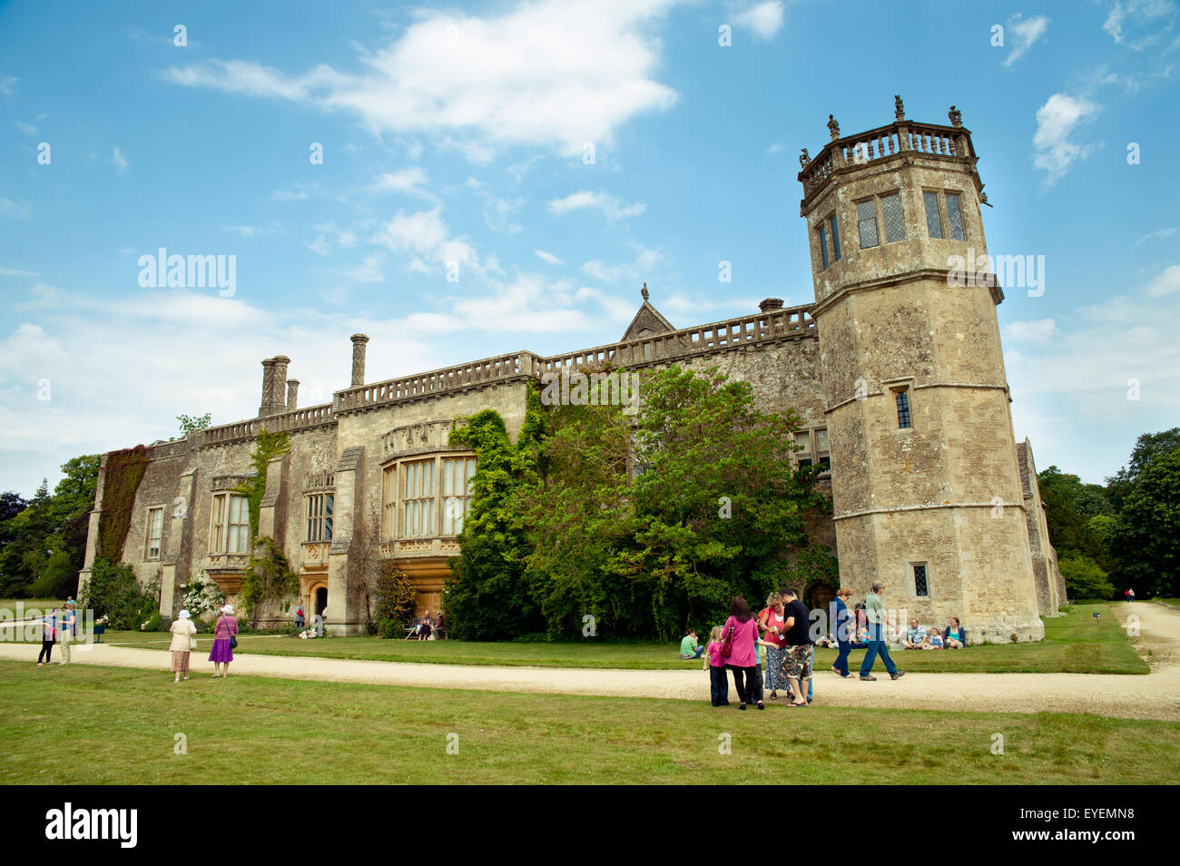 Lacock Abbey, Lacock, Wiltshire, Uk Stock Photo