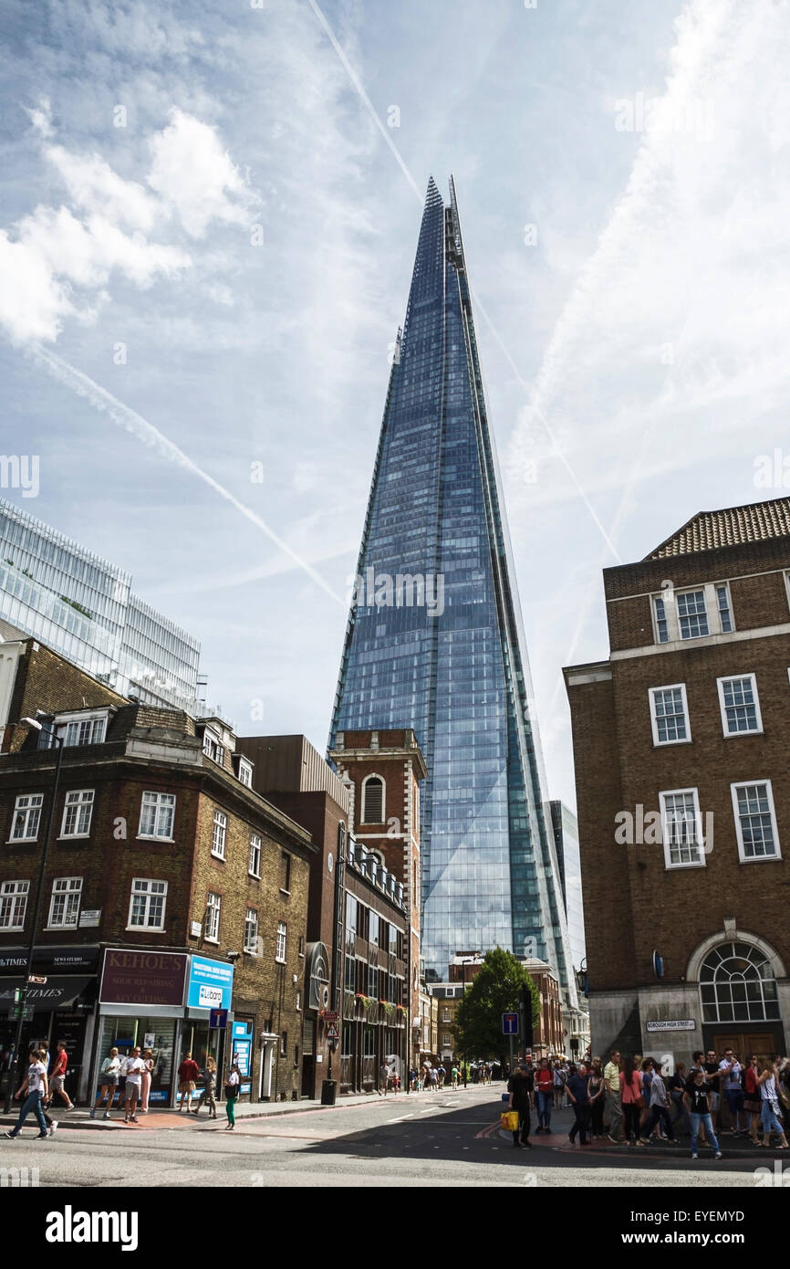 The Shard skyscraper, London, England, UK. Shard London Stock Photo