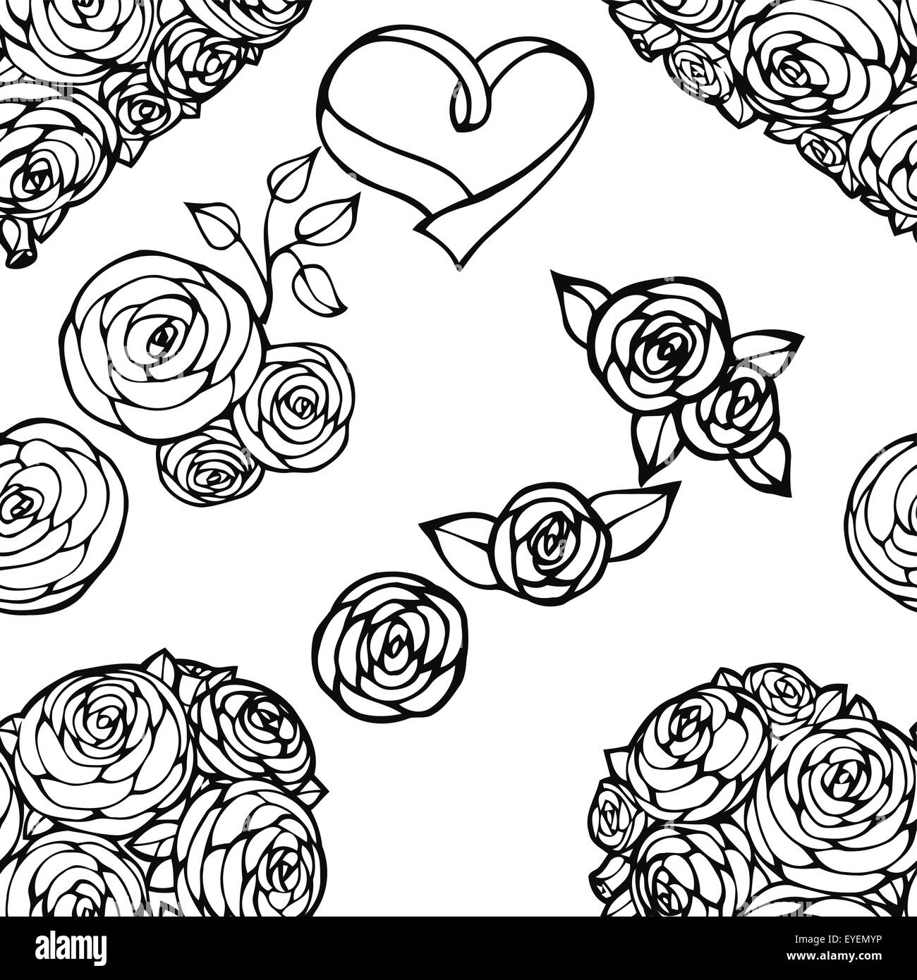 Vector seamless wedding background Stock Vector Image & Art - Alamy