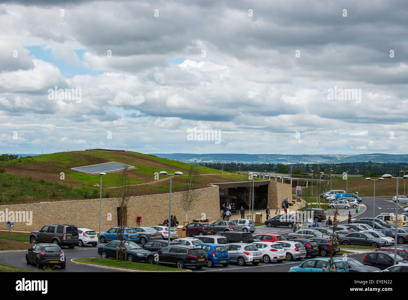 Gloucester Services, Gloucestershire, UK. 28th July, 2015. HRH The