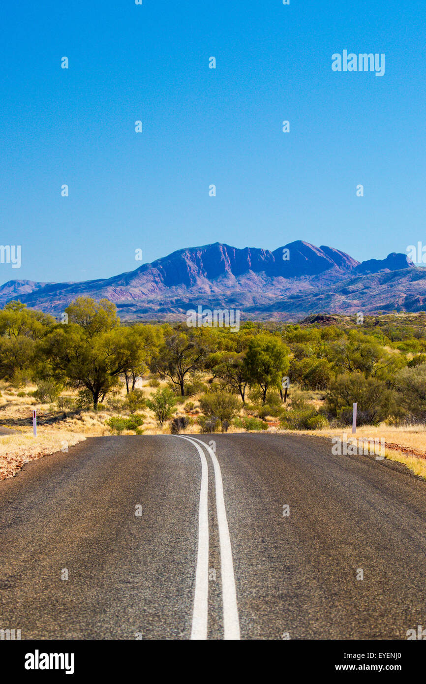 Mt Zeil and surrounding land near Glen Helen in Northern Territory
