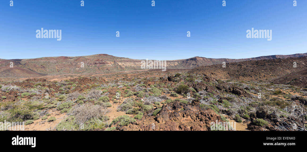 mountain landscape - pico del teide, tenerife Stock Photo