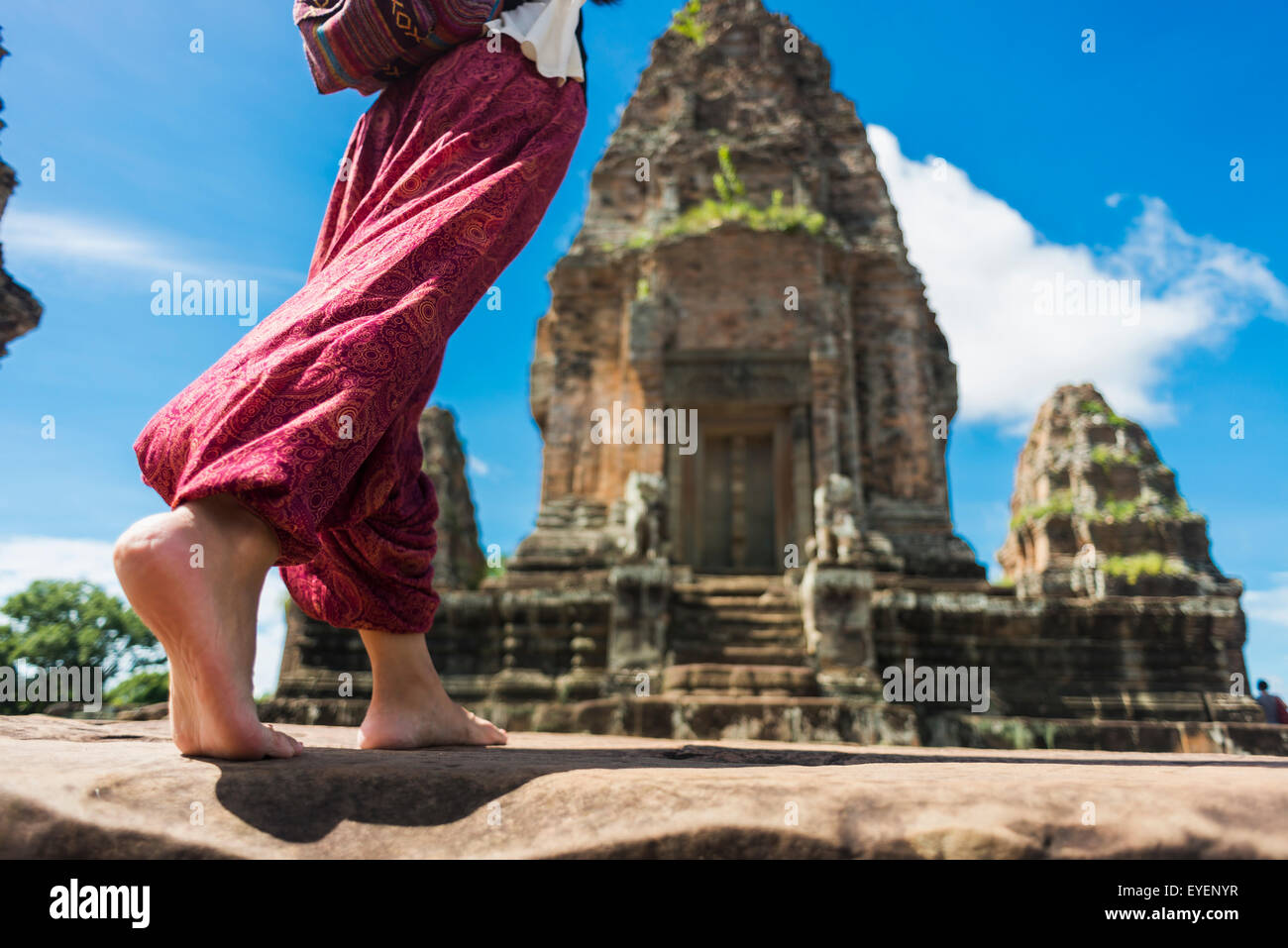Cambodia,Hinduism,East Mebon temple Stock Photo