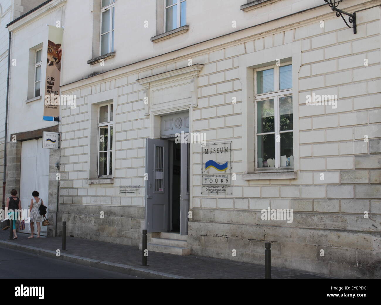 Exterior of Museum Histoire Naturelle Tours France  December 2011 Stock Photo