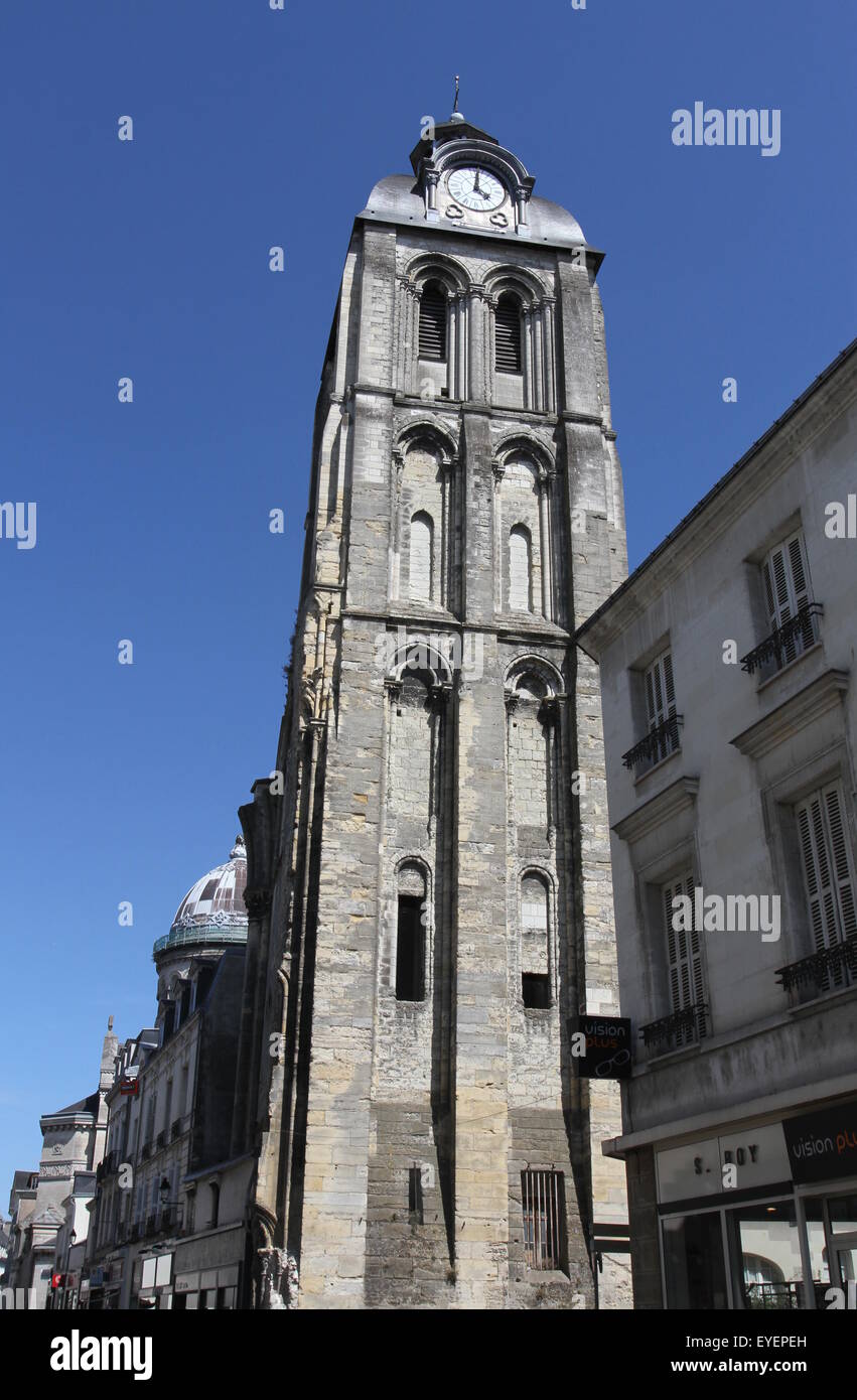 Tour de l'Horloge or Clock tower Tours France July 2015 Stock Photo - Alamy