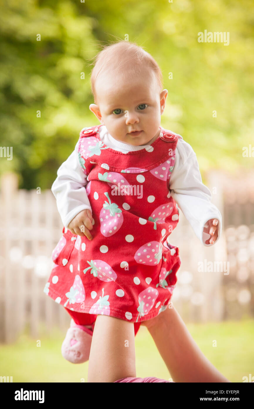 Cute baby girl portrait Stock Photo - Alamy