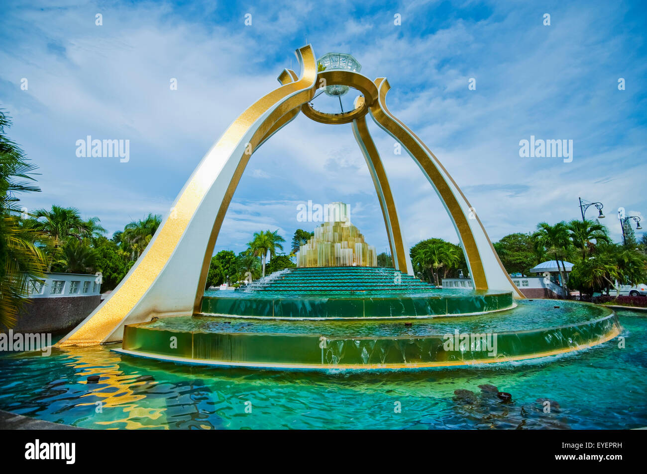 Jerudong Park Monument; Bandar Seri Begawan, Brunei Stock Photo