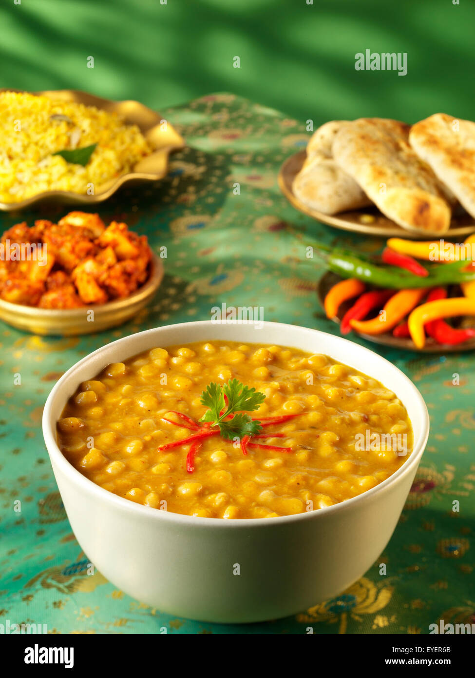 INDIAN TADKA DHAL Stock Photo