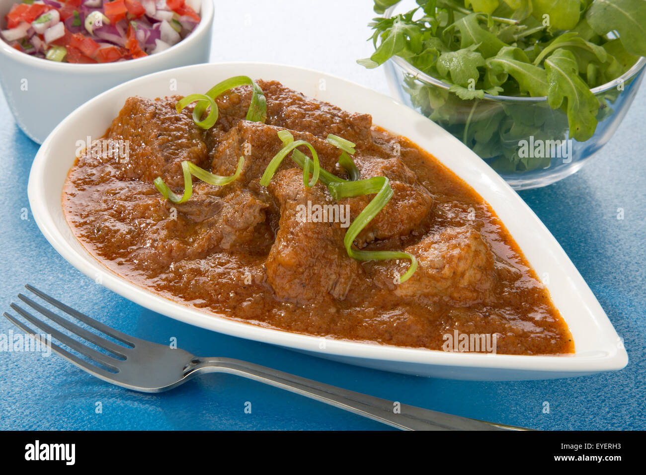 INDIAN LAMB ROGAN JOSH CURRY Stock Photo