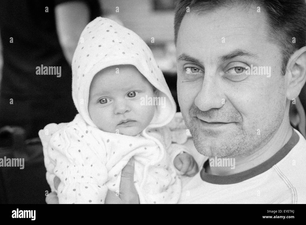 Daddy's girl Stock Photo