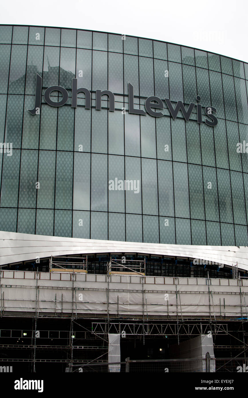 John Lewis store construction, Birmingham, UK Stock Photo Alamy