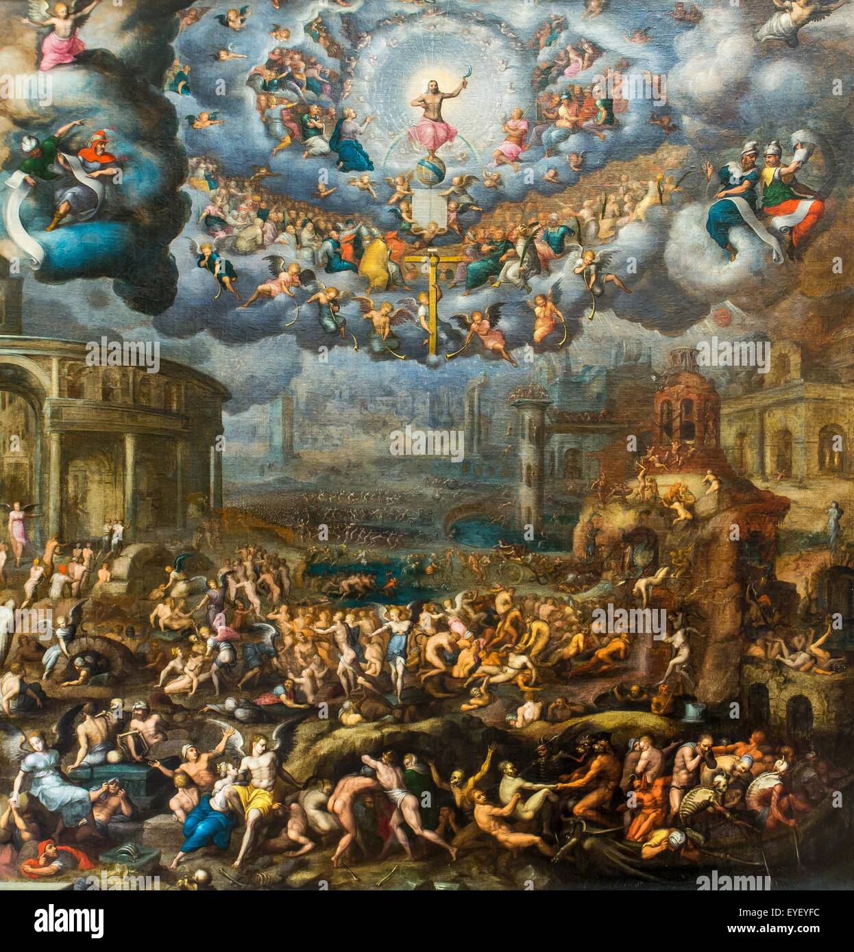 The Last Judgment 26/09/2013 - 16th century Collection Stock Photo