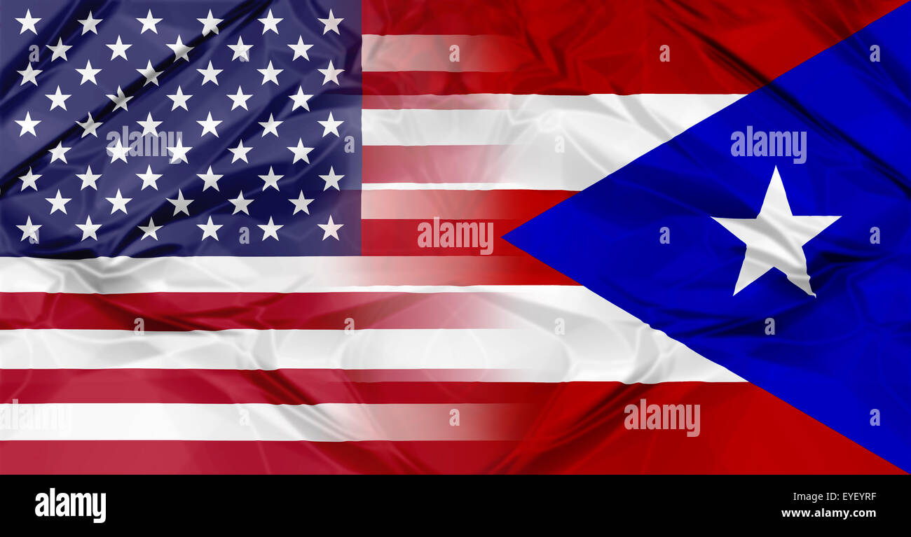 Puerto Rico Us Flag Stock Photos - Puerto Rico United States EYEYRF