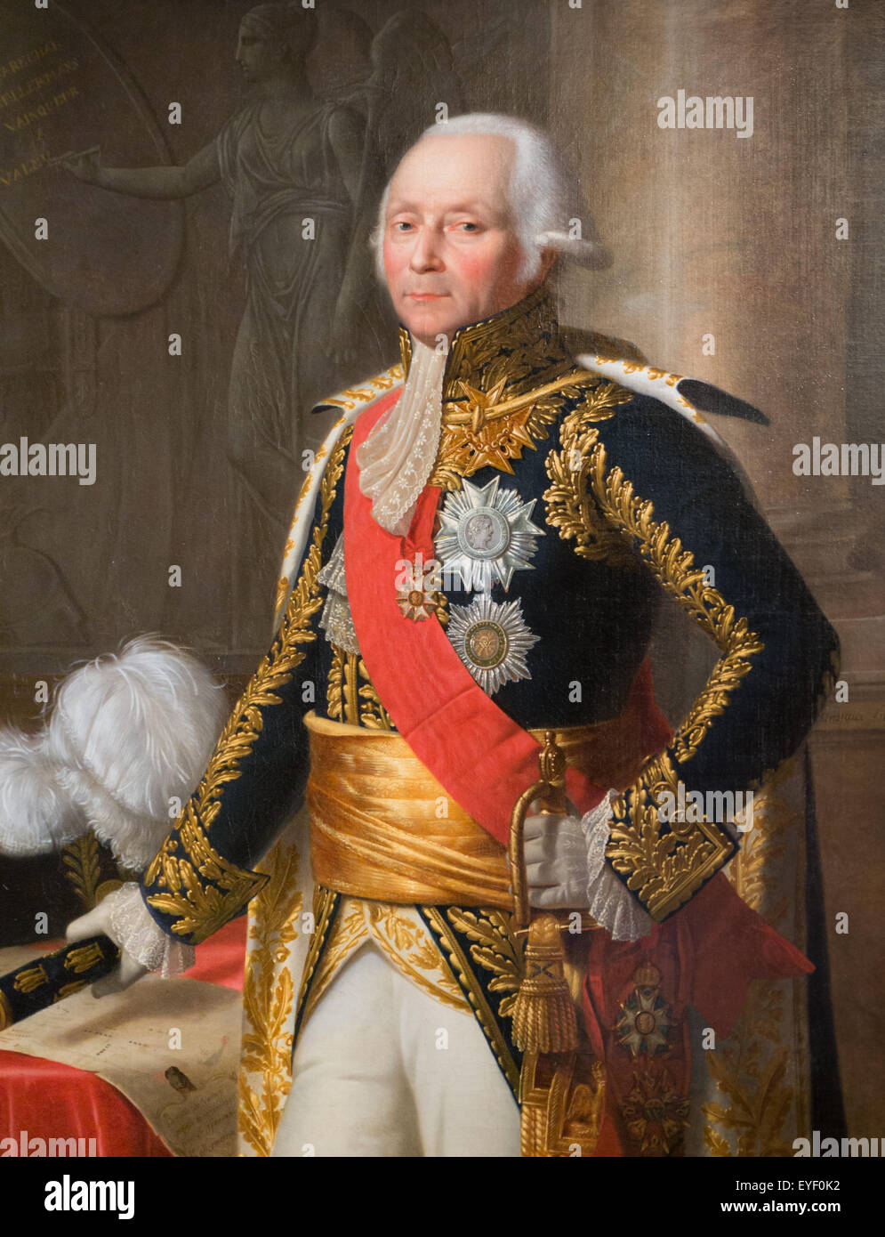 The Marshal Francois-Christophe Kellermann, Duke of Valmy 07/12/2013 - 19th century Collection Stock Photo