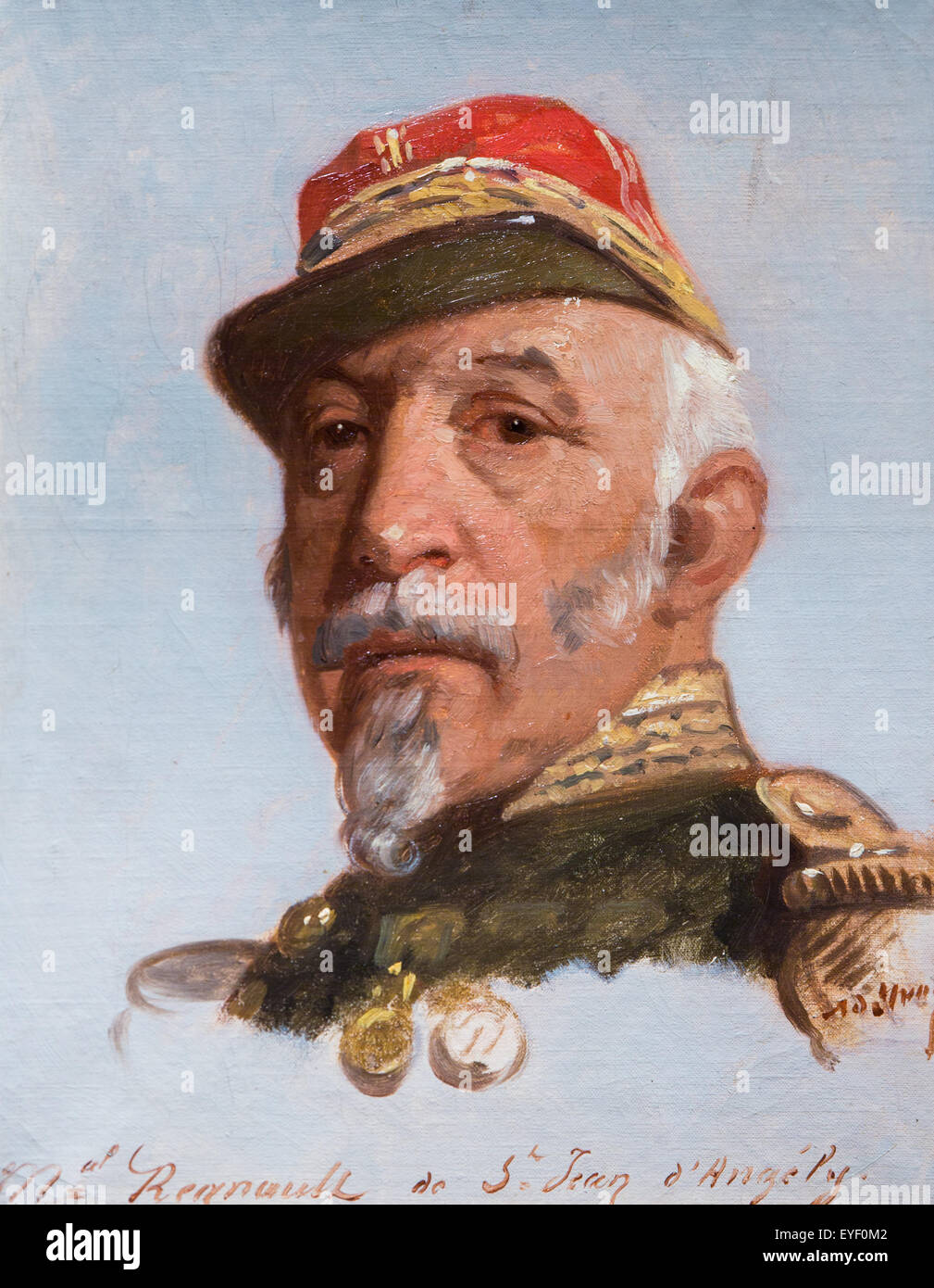 The Marshal Auguste Regnault of St-Jean of Angely 07/12/2013 - 19th century Collection Stock Photo