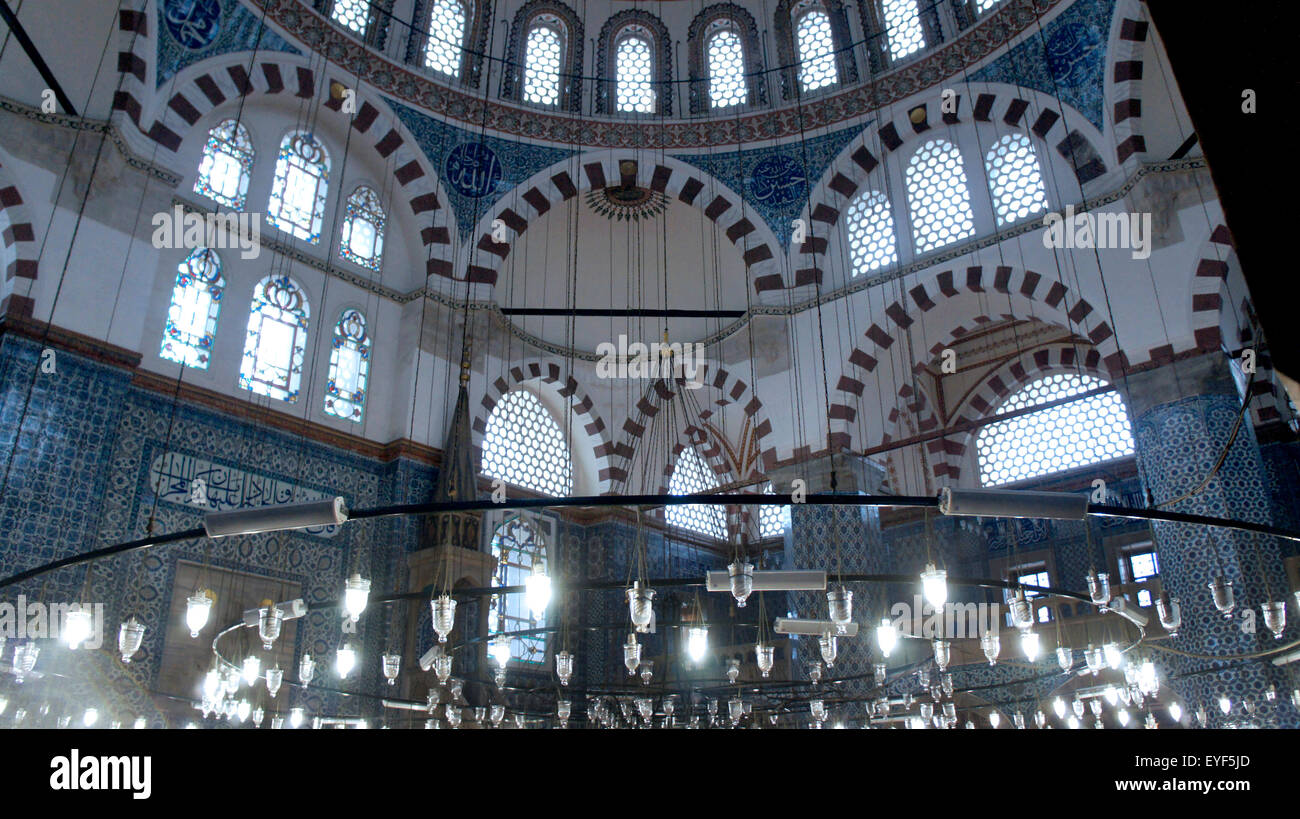 blue mosque in Istanbul, where we see the masterpiece Stock Photo - Alamy