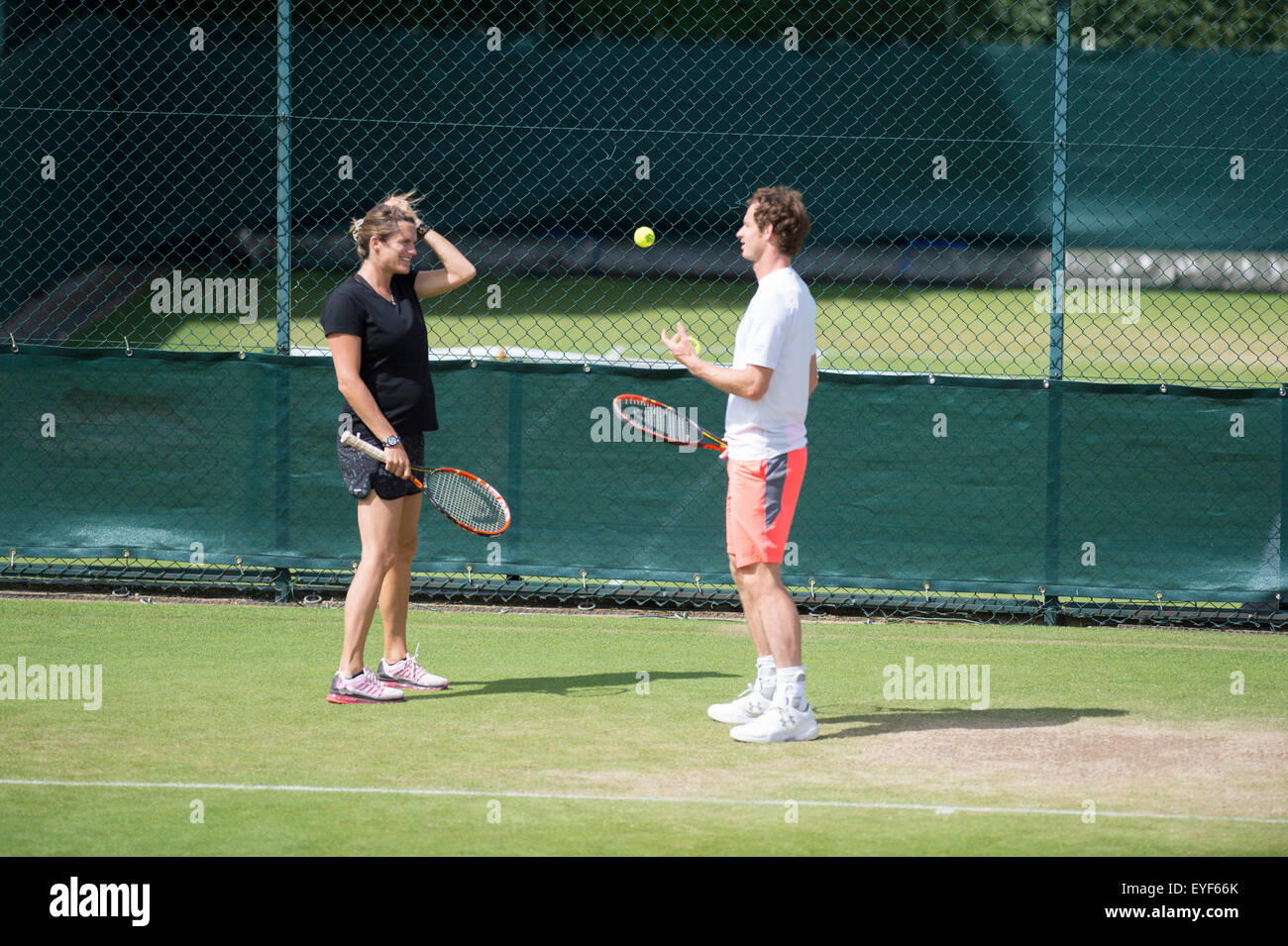 28.06.2015. The Wimbledon Tennis Championships 2015 held at The All