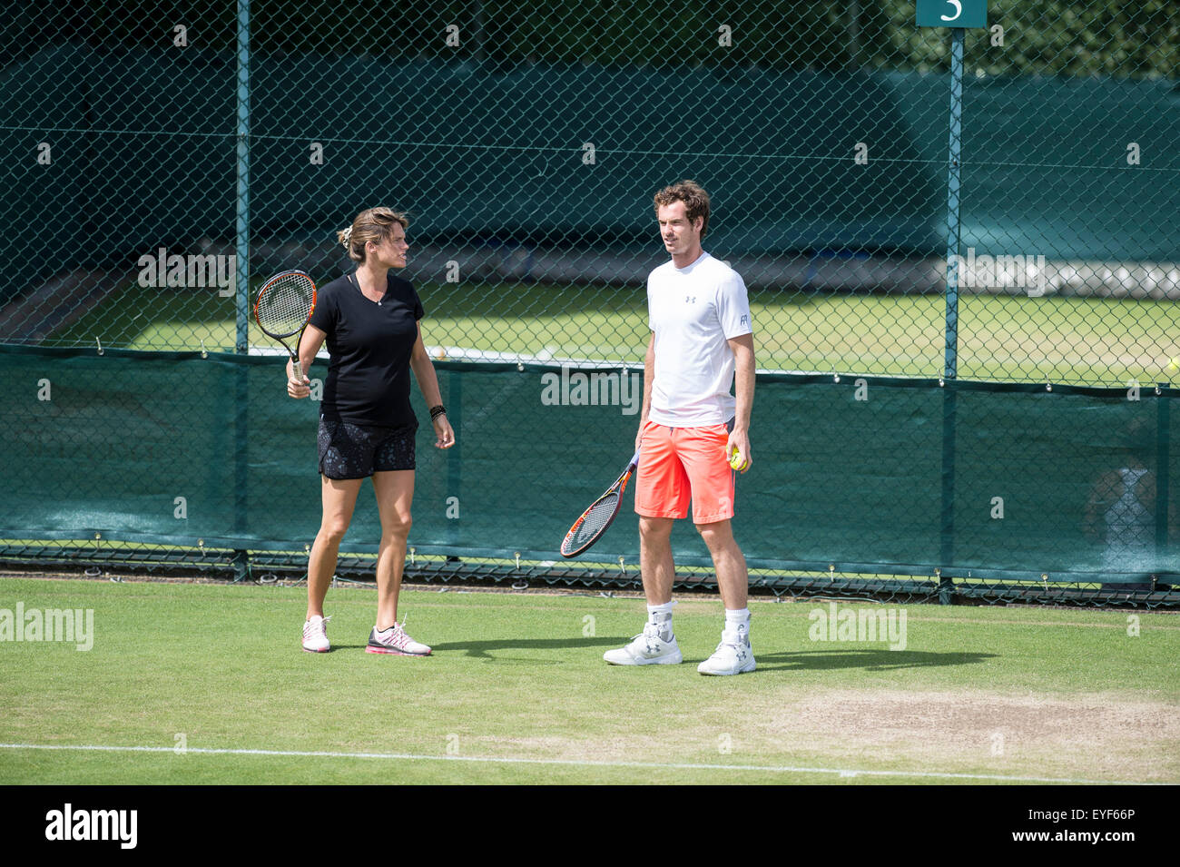 28.06.2015. The Wimbledon Tennis Championships 2015 held at The All