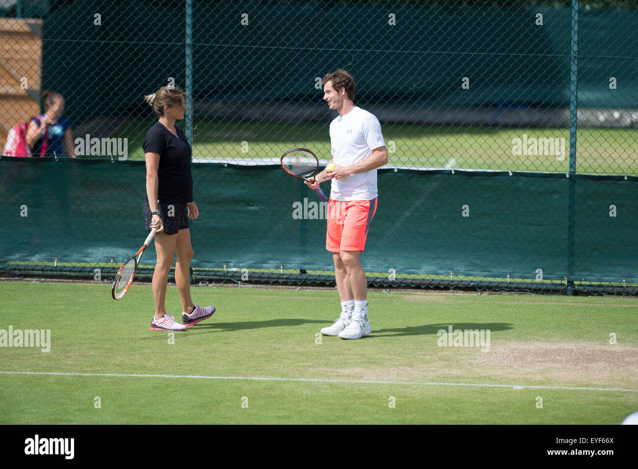28.06.2015. The Wimbledon Tennis Championships 2015 held at The All