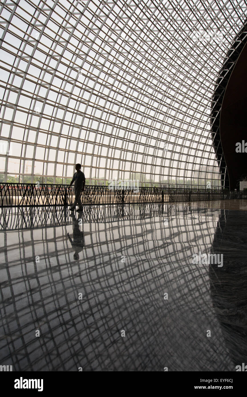 National Centre for Performing Arts, in Beijing, China, 22 May 2015. Stock Photo