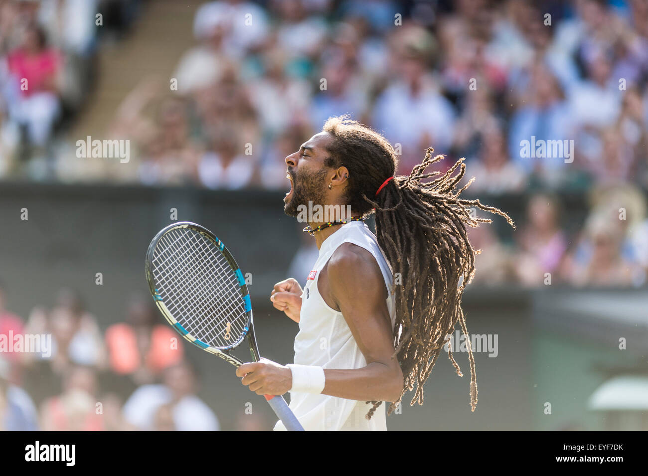 Dustin brown serve hi-res stock photography and images - Alamy
