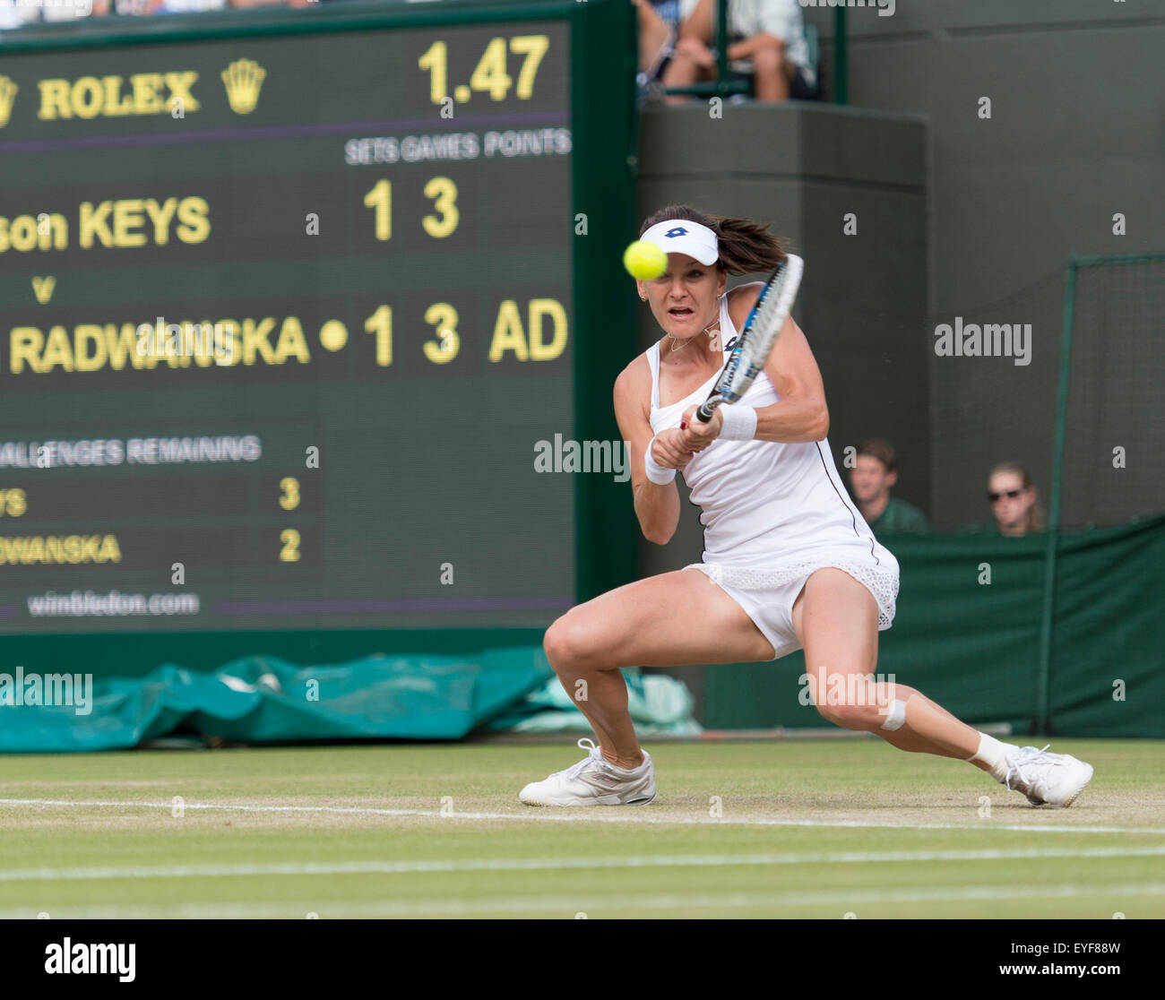 07.07.2015. The Wimbledon Tennis Championships 2015 held at The All England Lawn Tennis and