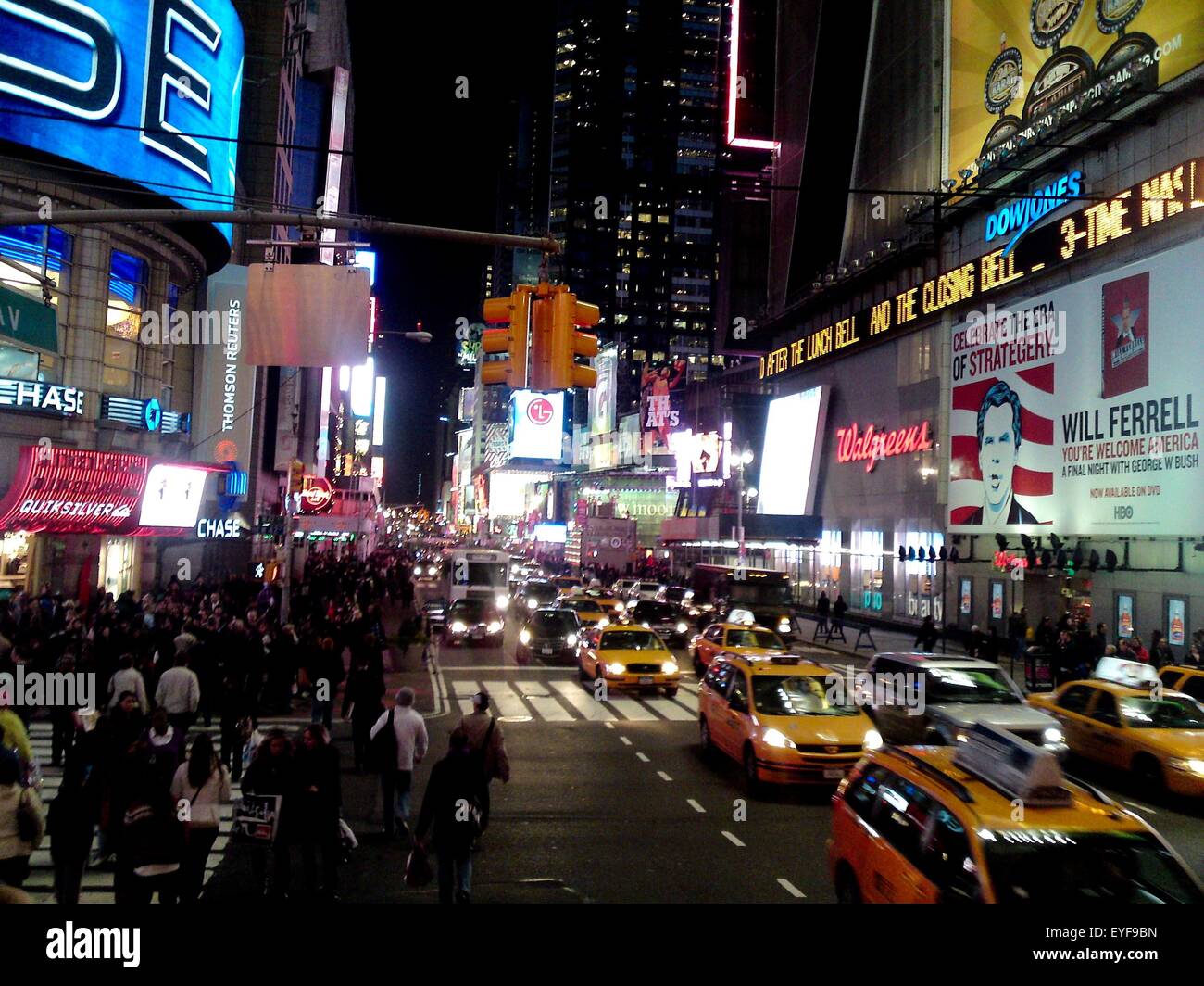 Modern Nightlife in New York Stock Photo Alamy