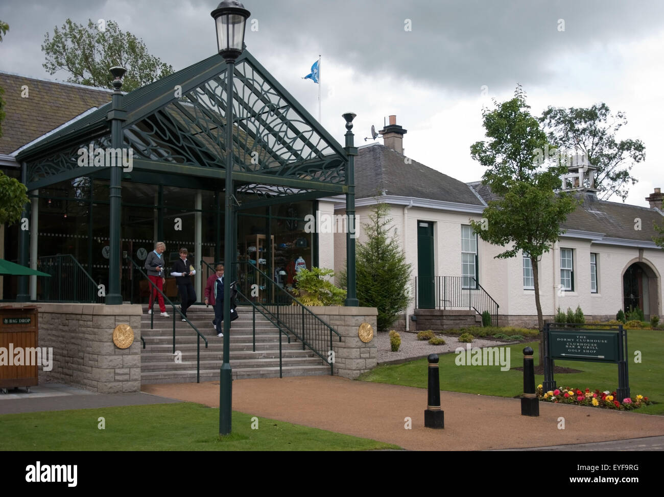 The Dormy Golf Clubhouse Bar, Grill, Restaurant at Gleneagles Hotel Stock  Photo - Alamy