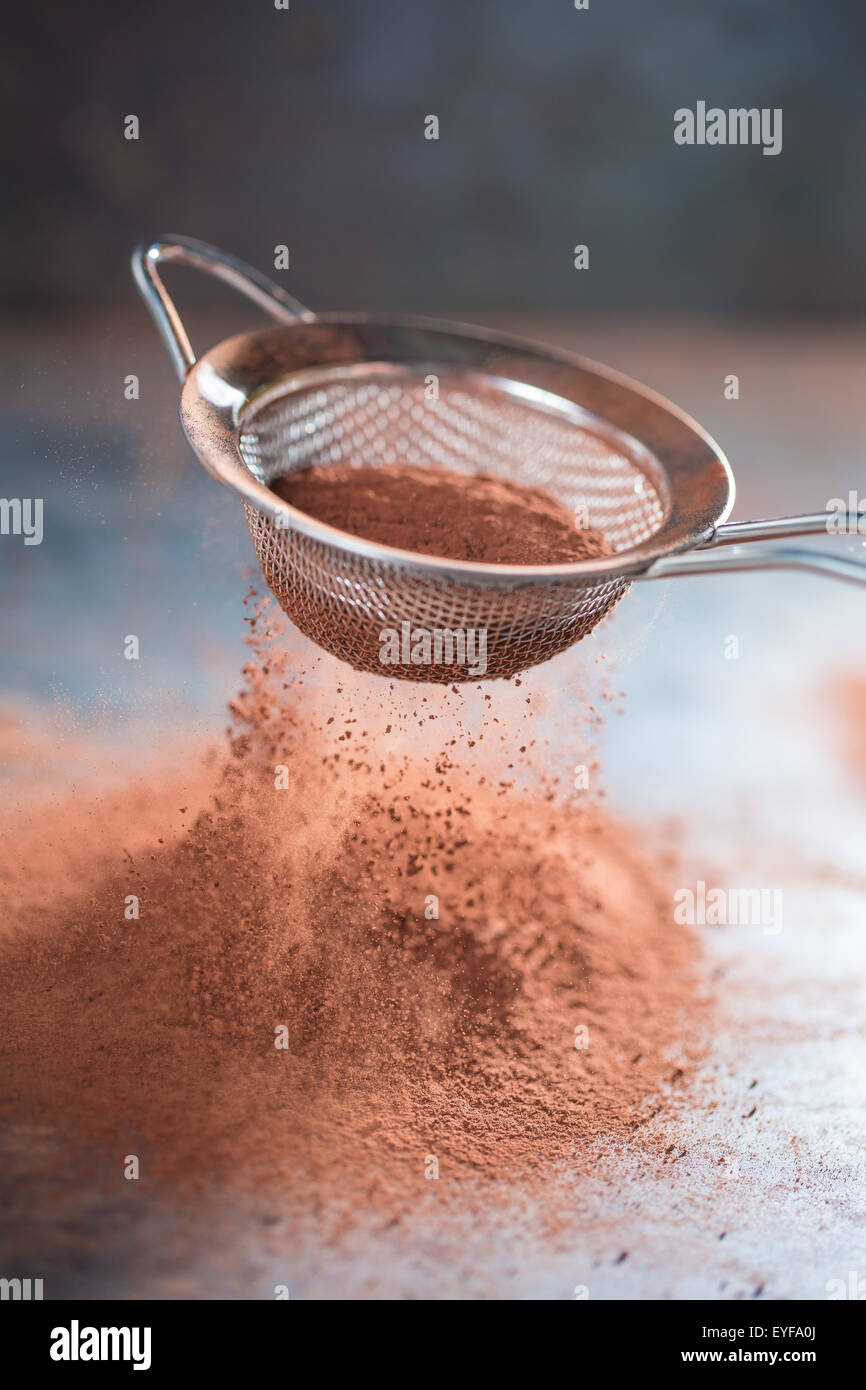 Cocoa powder sweet ingredient Stock Photo Alamy