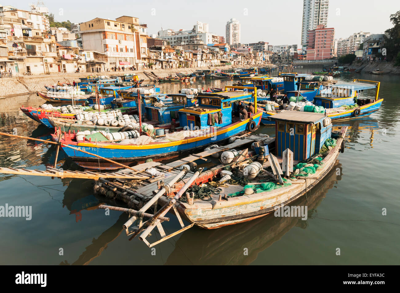 Old fishing harbour; Xiamen, Fujian Province, China Stock Photo Alamy