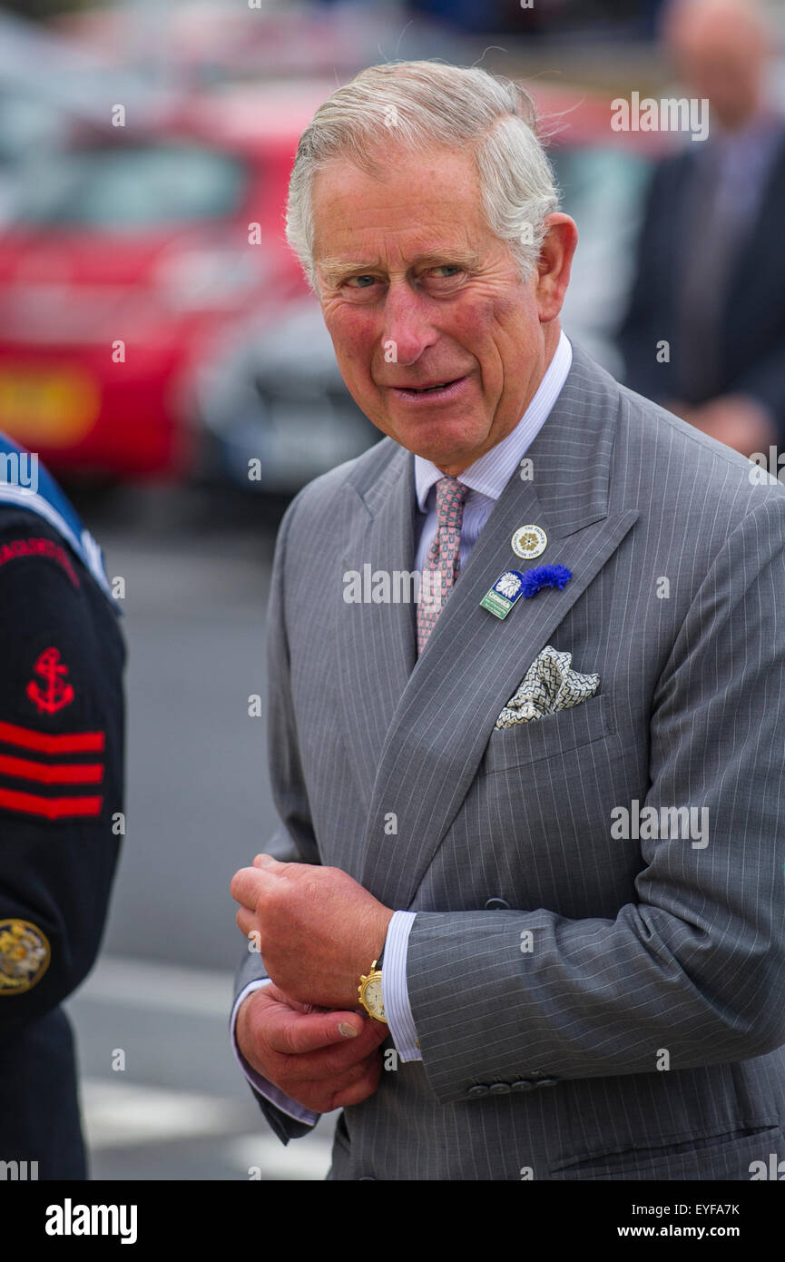 His Royal Highness The Prince of Wales visits Gloucester Services on ...