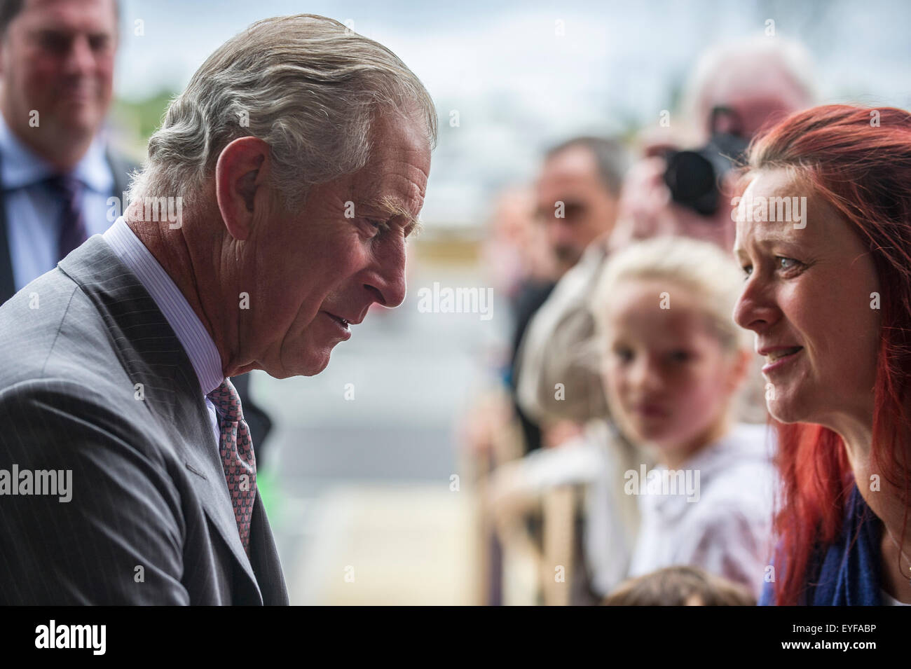 His Royal Highness The Prince of Wales visits Gloucester Services on