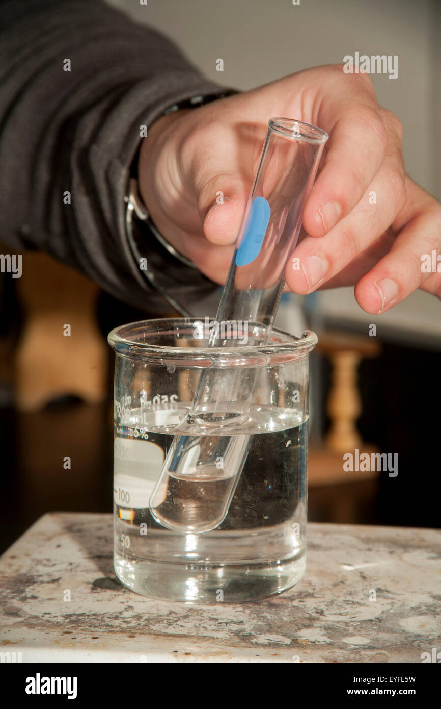 Color Change Calorimeter Calorimetry: After being heated to induce chemical change, the color of ...