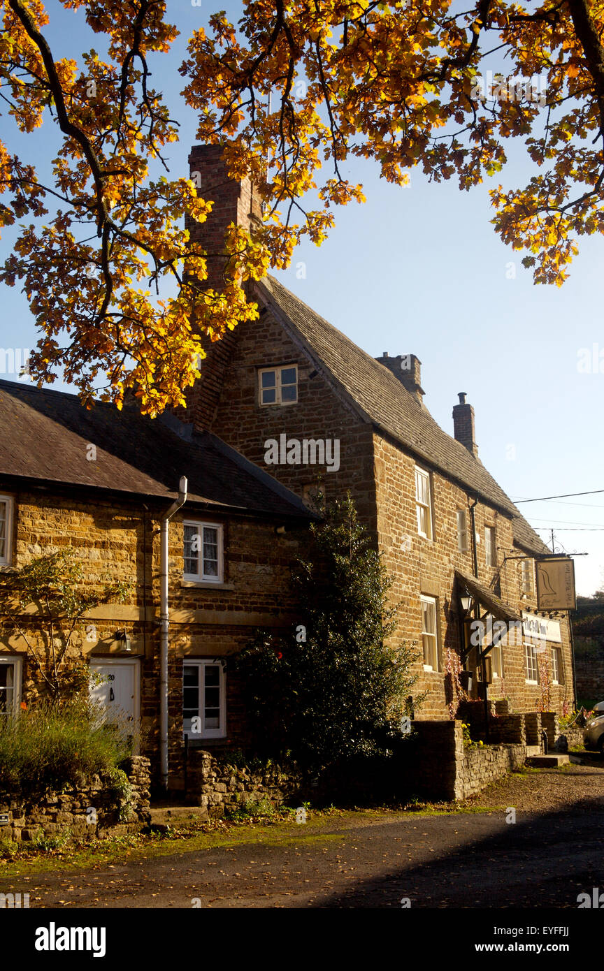 The Bell Inn, Lower Heyford; Oxfordshire, England Stock Photo