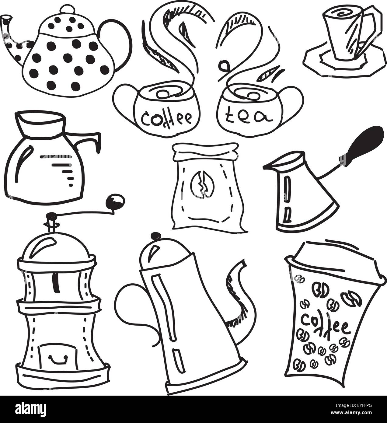 https://c8.alamy.com/comp/EYFFPG/drawn-picture-with-coffee-and-tea-stuff-EYFFPG.jpg