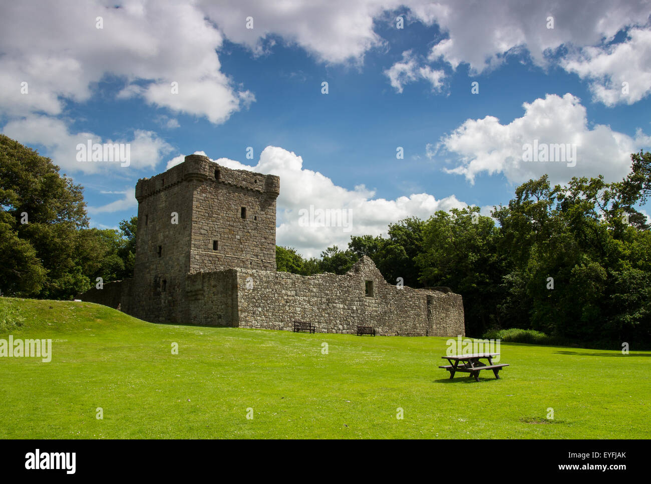 Loch Leven Castle, Perthshire, Scotland Stock Photo