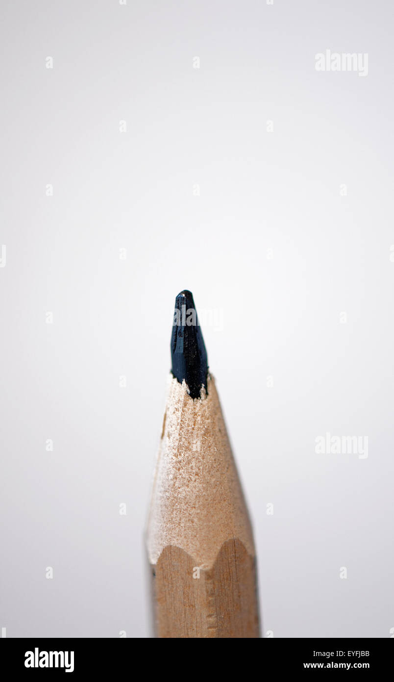 Close-up of a pencil. Stock Photo