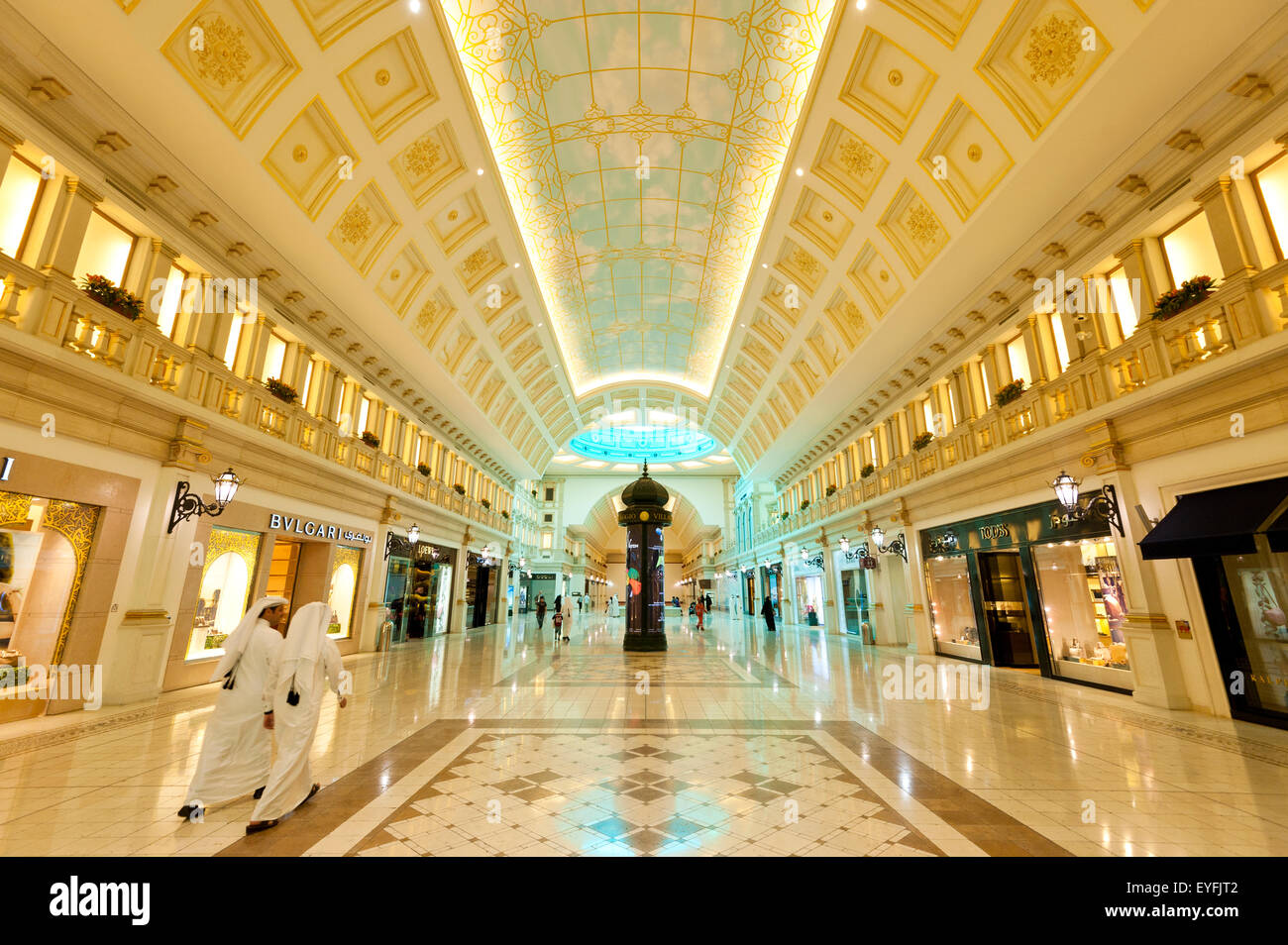 Villagio shopping mall; Doha, Qatar Stock Photo