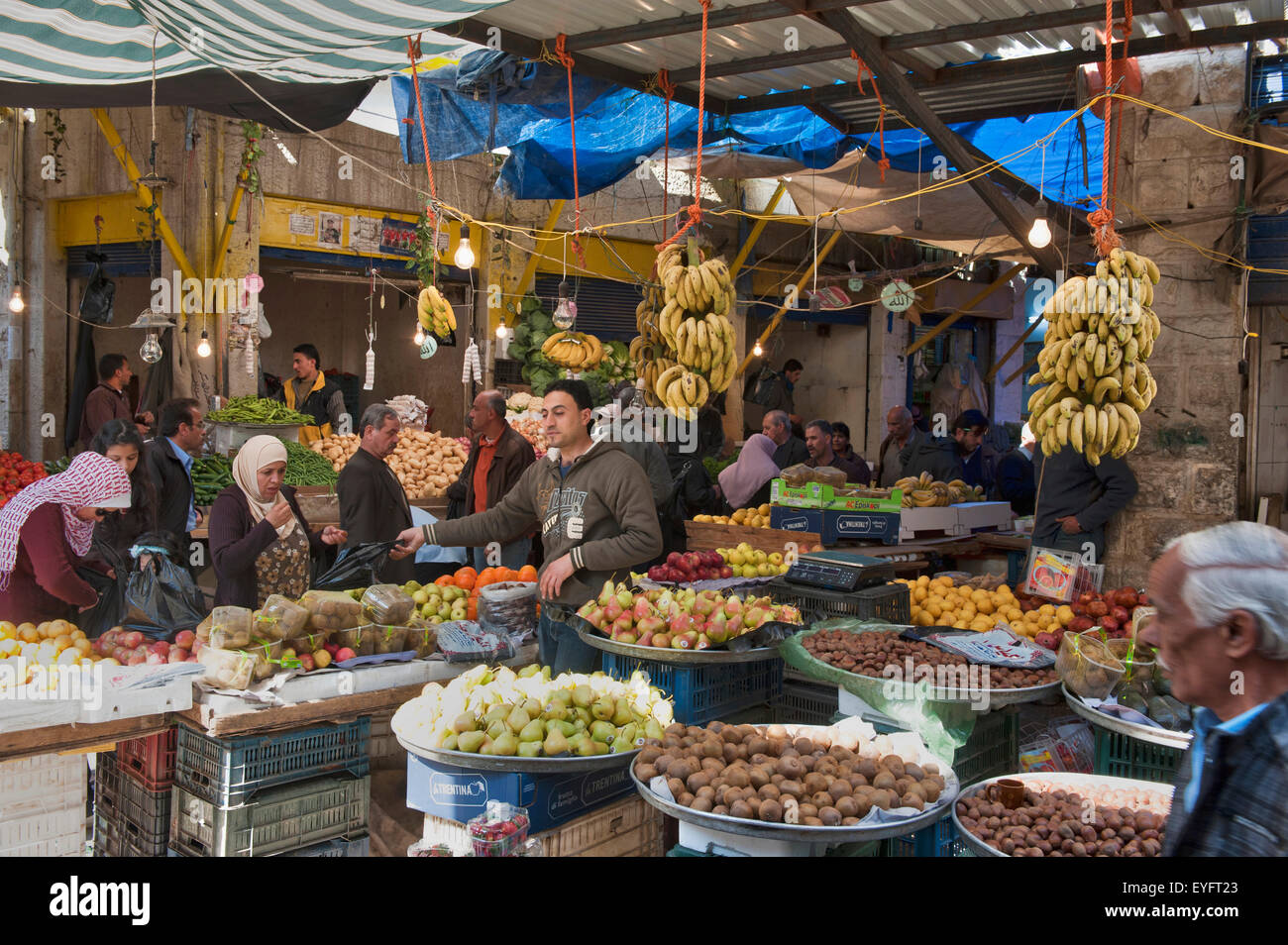 Jordan, Old souk; Amman Stock Photo - Alamy