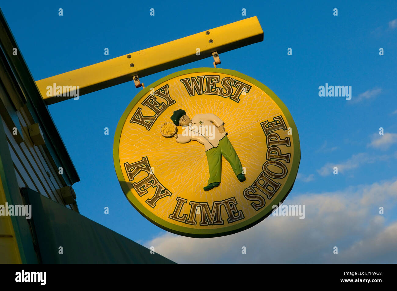 USA, Florida Keys, Kermit's Key Lime Shoppe voted 'best tasting key lime pie' by Food Network