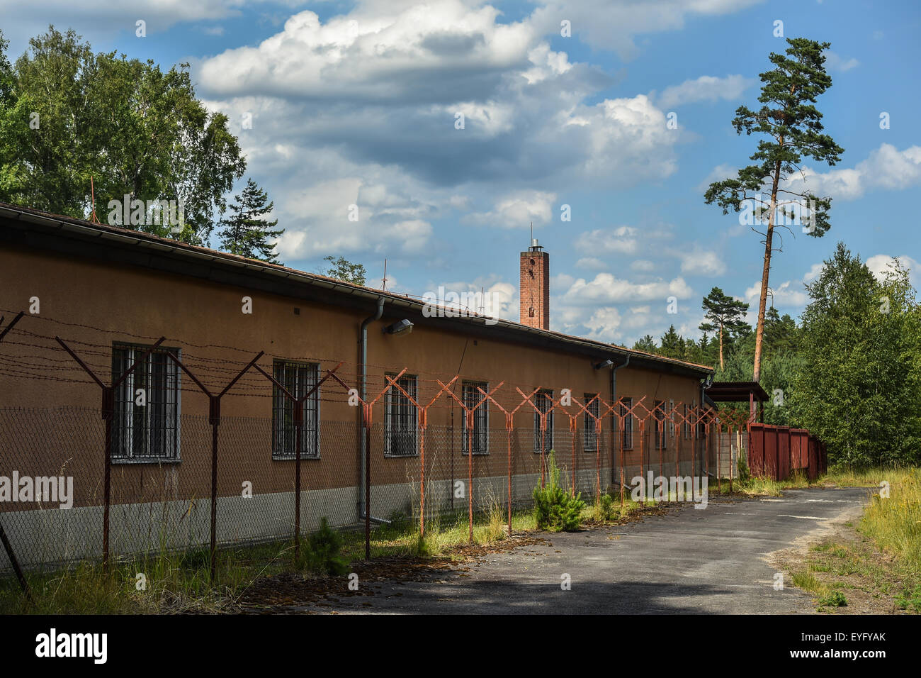 facility for detention of foreigners Bela-Jezova Stock Photo - Alamy