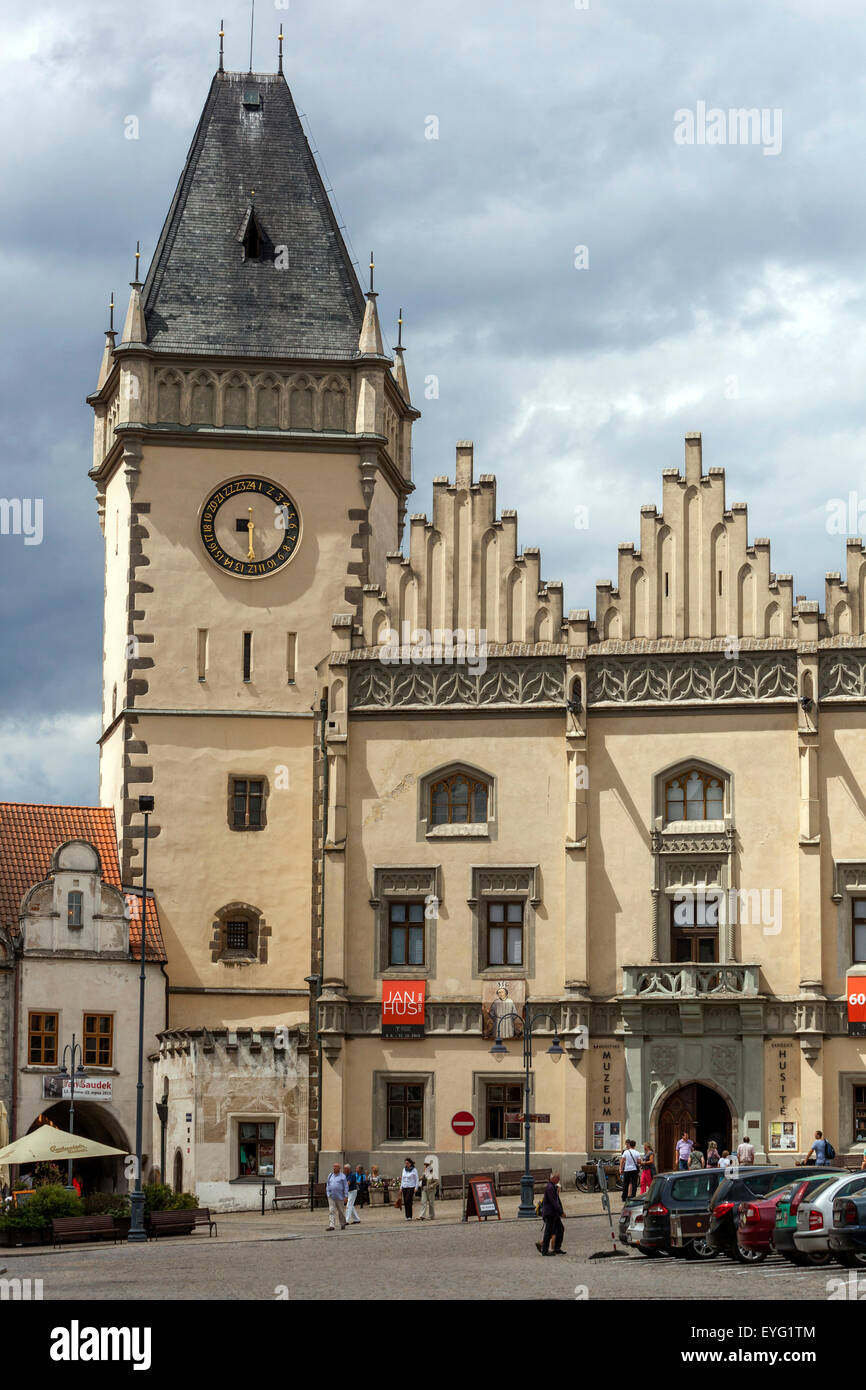 Tabor City Hall Czech Republic Stock Photo Alamy