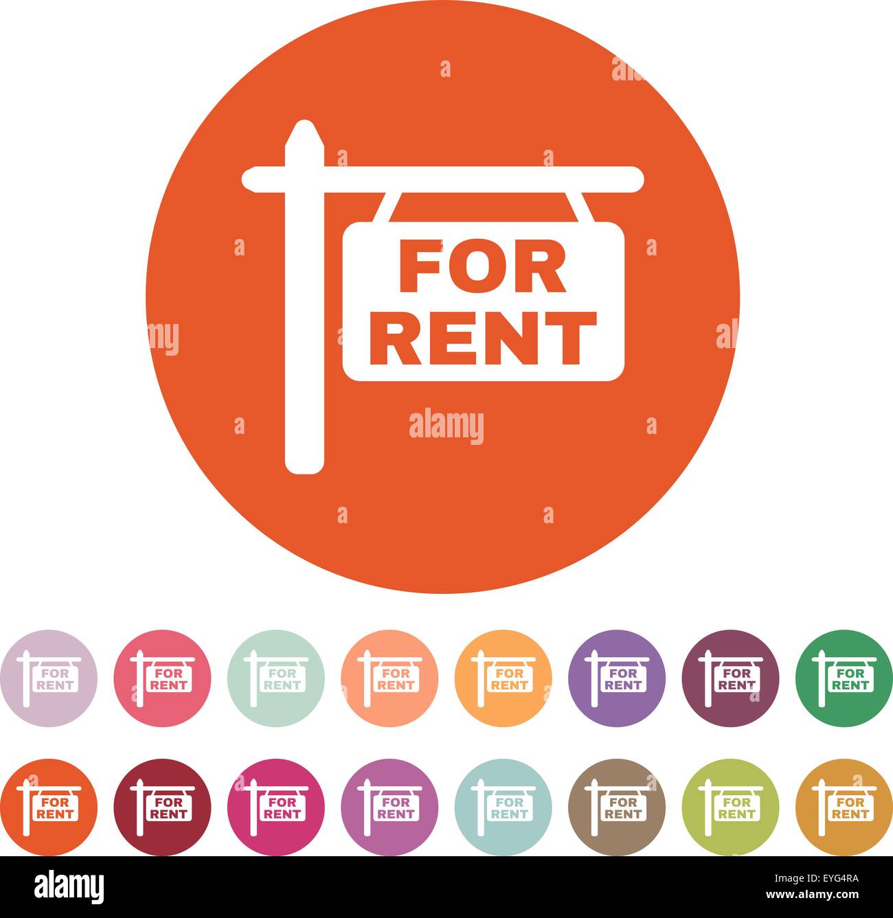 Lease rental selling home Stock Vector Images - Alamy
