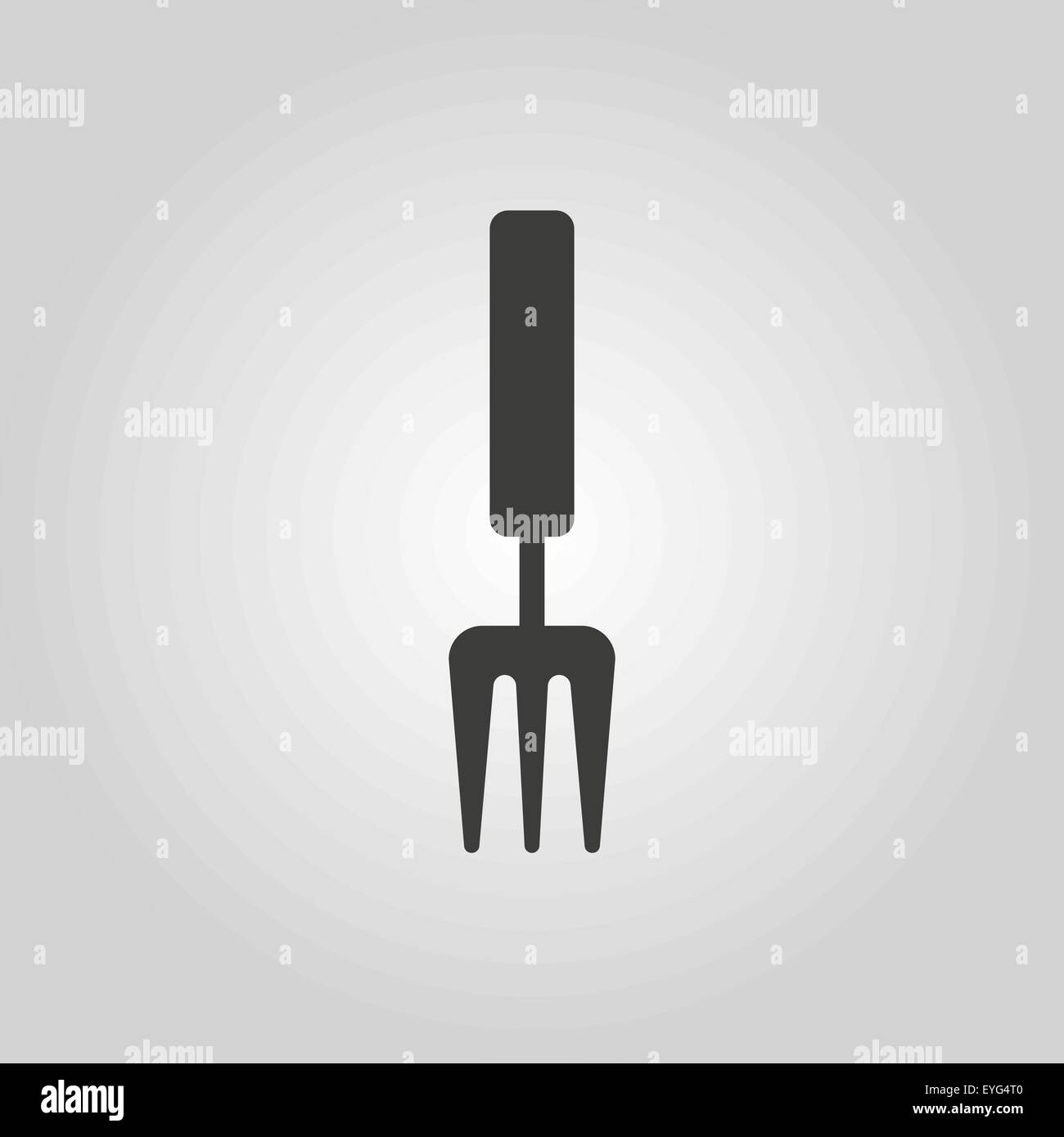 The rake icon. Raking symbol. Flat Stock Vector Image & Art Alamy