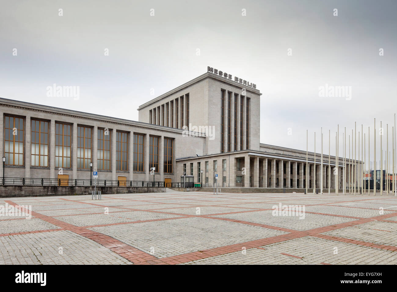 Berlin, Germany, North Entrance of Messe Berlin Stock Photo Alamy