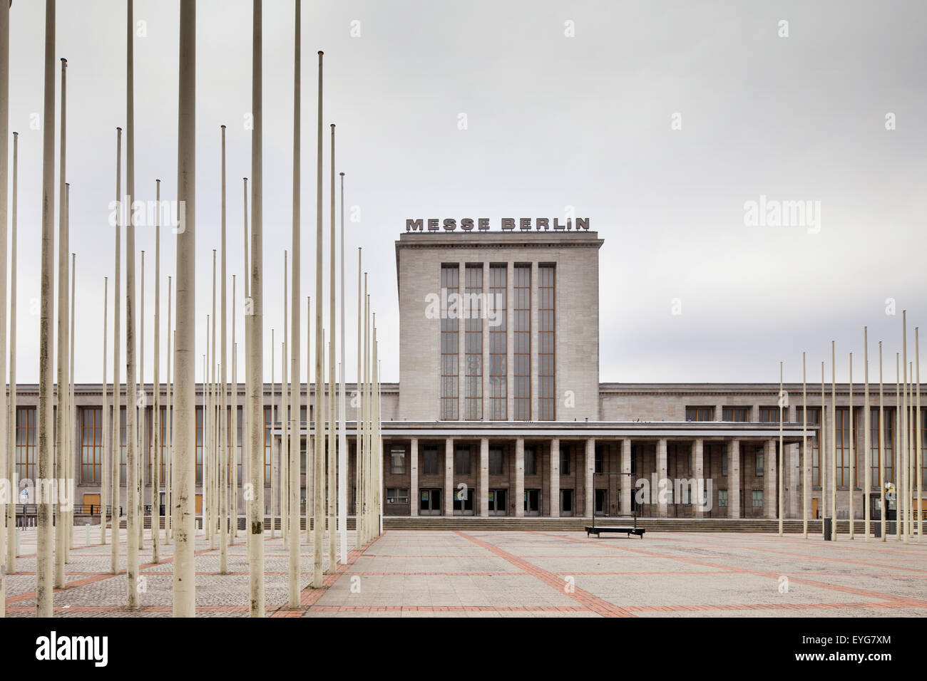 Berlin, Germany, North Entrance of Messe Berlin Stock Photo Alamy