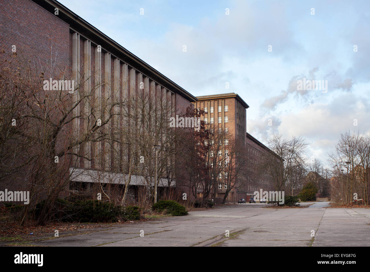 Berlin, Germany, old buildings of the former Berliner Rundfunk Berlin-Oberschoeneweide Stock Photo