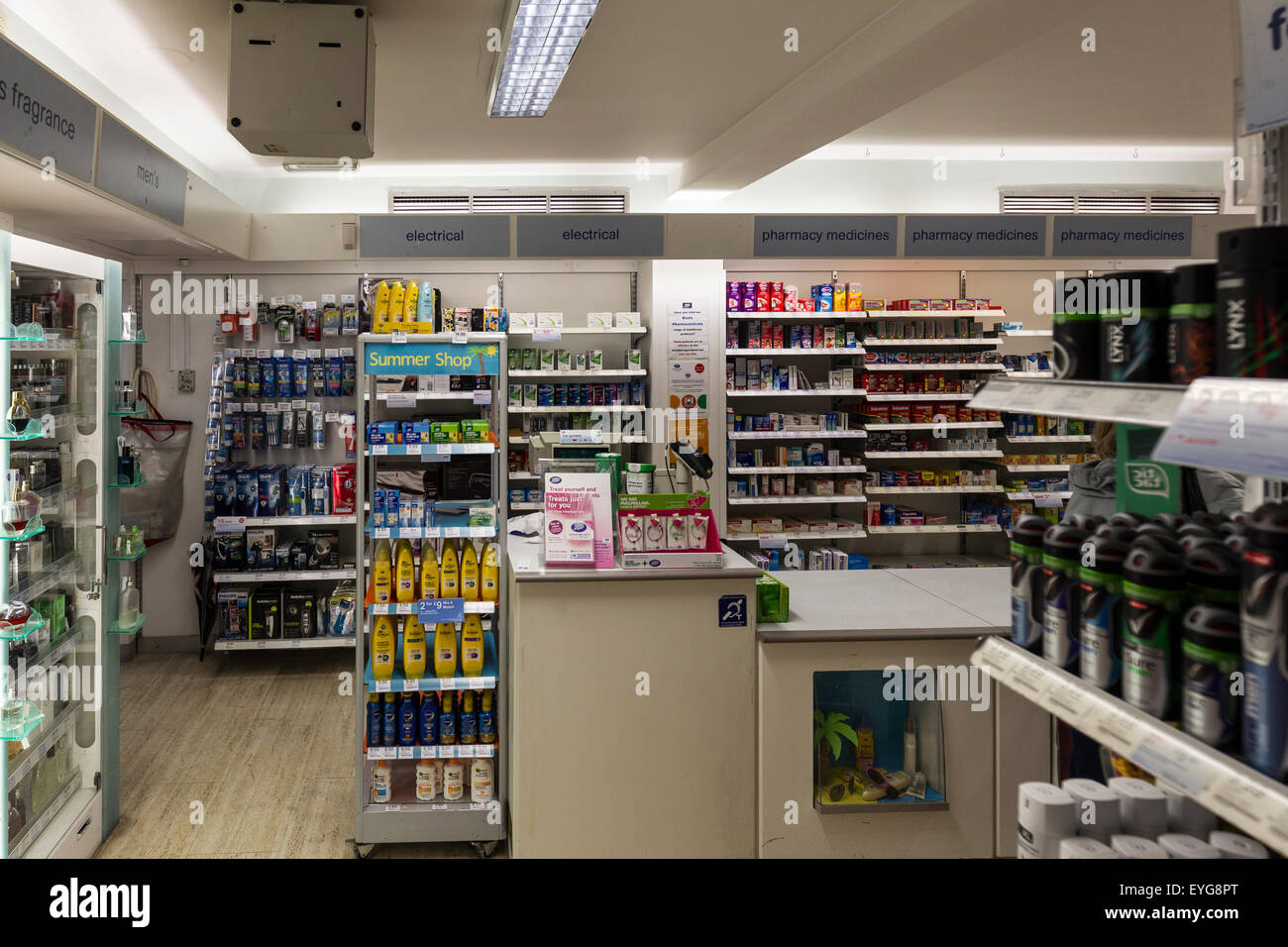 Boots chemist inside hires stock photography and images Alamy