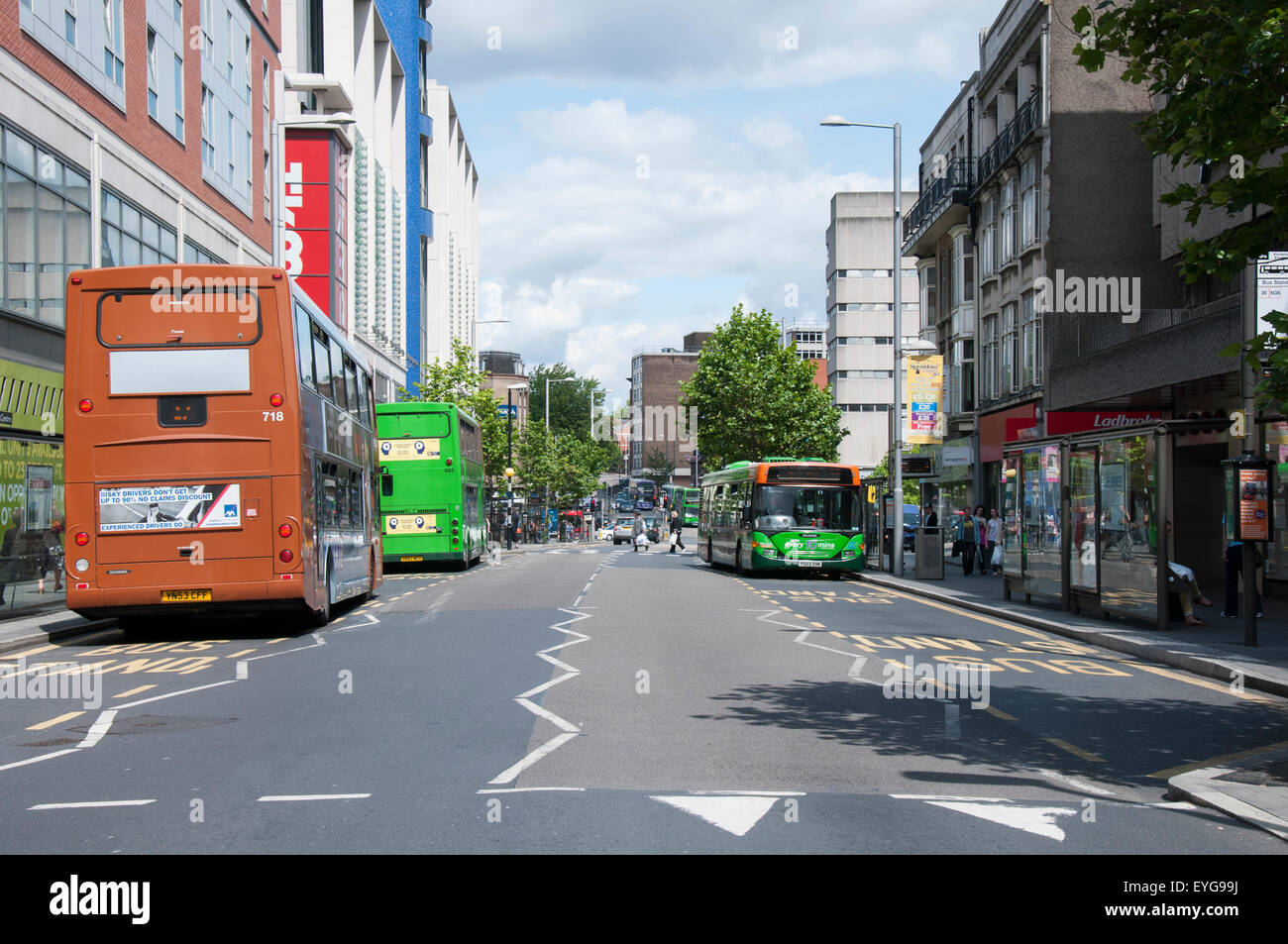 Nottingham buses hires stock photography and images Alamy